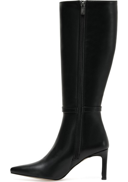 Incı Gera.c 2pr Siyah Kadın Topuklu Çizme fırsatları