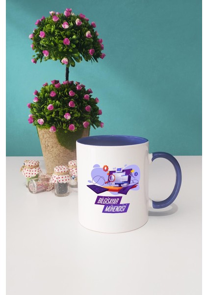 Bilgisayar Mühendisi Kupa Bardak Lacivert fiyatları