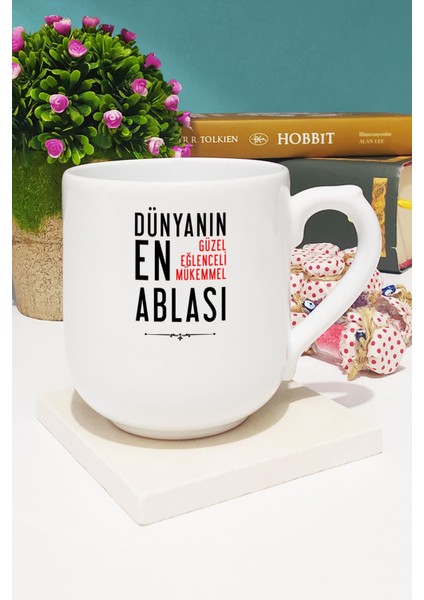Ablaya Hediye Kupa Bardak Oval