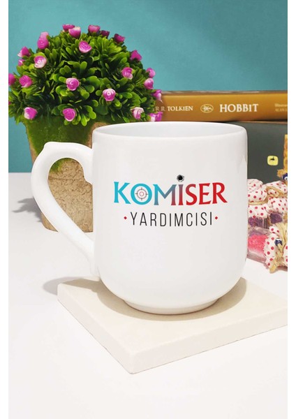 Komiser Yardımcısı Hediye Kupa Bardak Oval