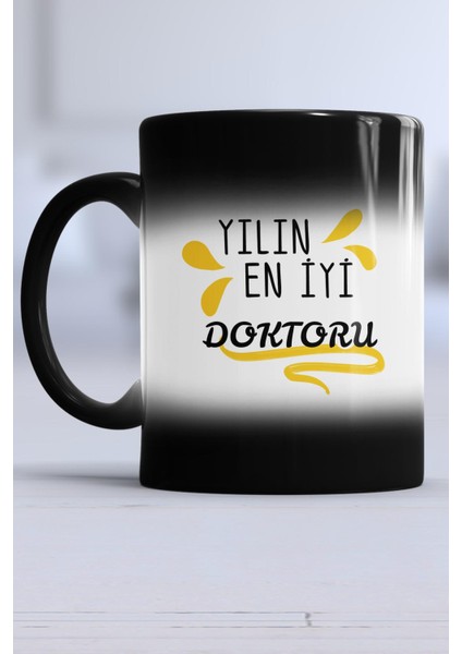 Yılın En Iyi Doktoru Doktora Hediye Kupa Bardak Sihirli