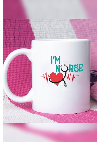 Hemşireye Hediye I Am Nurse Kupa Bardak Beyaz modelleri