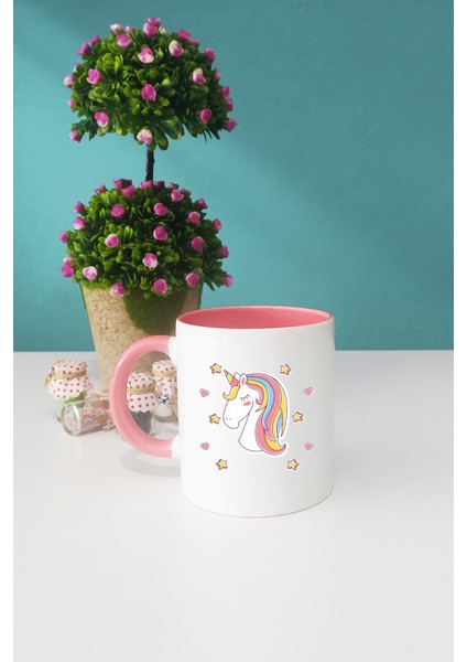 Unicorn Kupa Bardak Pembe