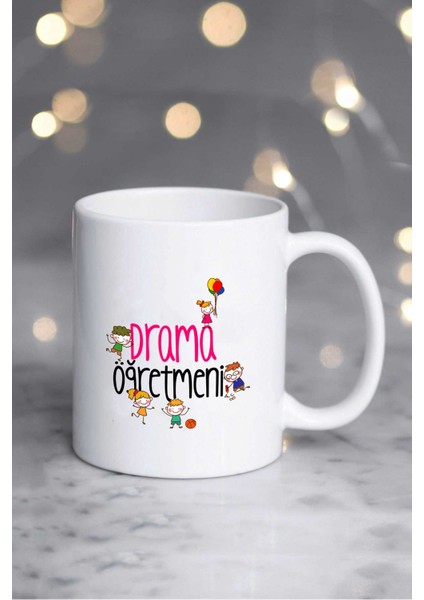 Drama Öğretmeni Öğretmenler Günü Hediyesi Kupa Bardak Beyaz fiyatları