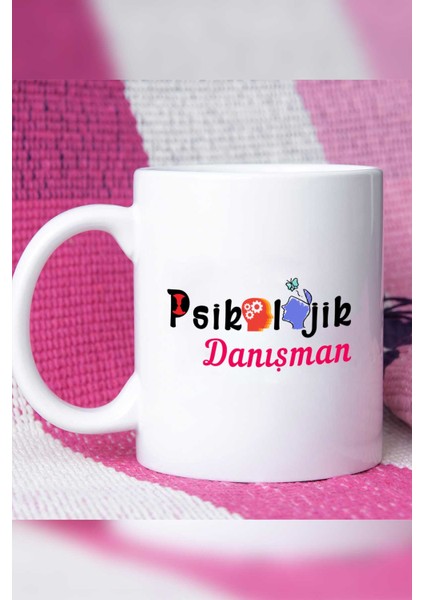 Psikolojik Danışman Hediye Kupa Bardak Beyaz modelleri