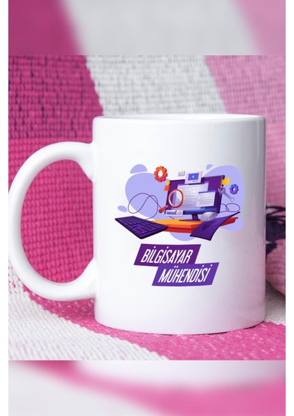 Bilgisayar Mühendisi Kupa Bardak Beyaz modelleri