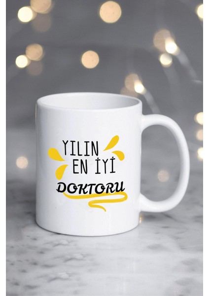 Yılın En Iyi Doktoru Doktora Hediye Kupa Bardak Beyaz fiyatları