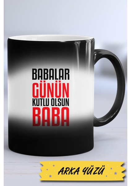 Babalar Günün Kutlu Olsun Baba Kupa Bardak Sihirli modelleri