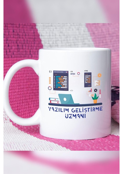 Yazılım Geliştirme Uzmanı Kupa Bardak Beyaz modelleri