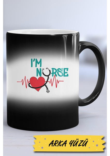 Hemşireye Hediye I Am Nurse Kupa Bardak Sihirli modelleri