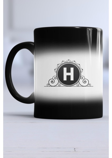 H Harfli Kupa Bardak Sihirli