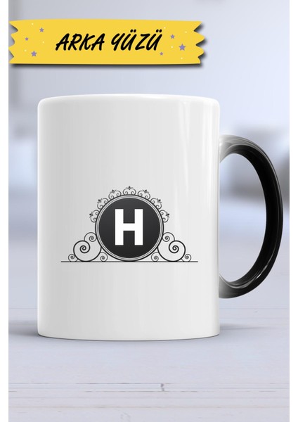 H Harfli Kupa Bardak Sihirli