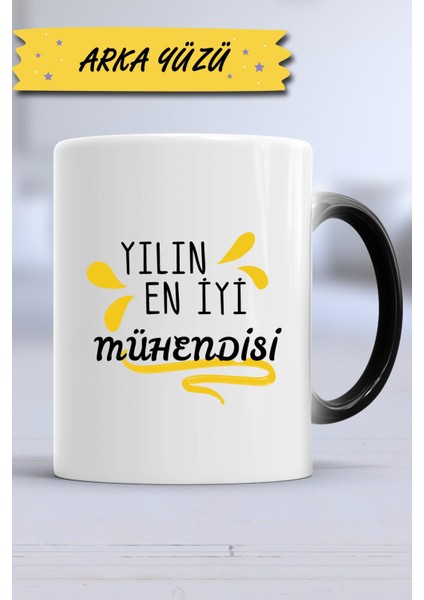Yılın En Iyi Mühendisi Mühendise Hediye Kupa Bardak Sihirli indirimleri