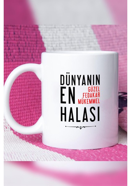 Halaya Hediye Kupa Bardak Beyaz