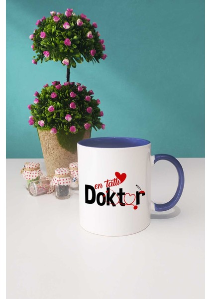 En Tatlı Doktor Kupa Bardak Lacivert