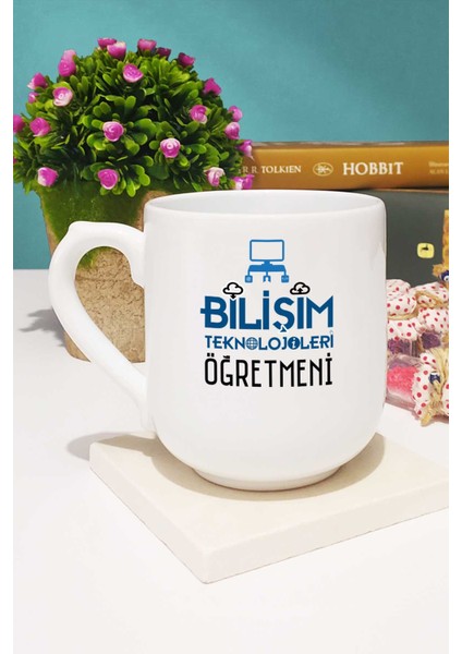 Bilişim Teknolojileri Öğretmeni Kupa Bardak Oval