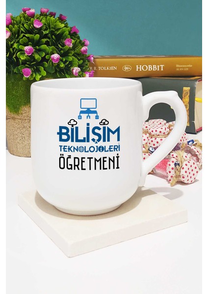 Bilişim Teknolojileri Öğretmeni Kupa Bardak Oval