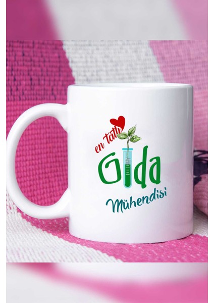 En Tatlı Gıda Mühendisi Hediye Kupa Bardak Beyaz modelleri