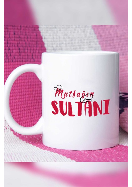 Anneler Günü Hediyesi Mutfağın Sultanı Kupa Bardak Beyaz modelleri