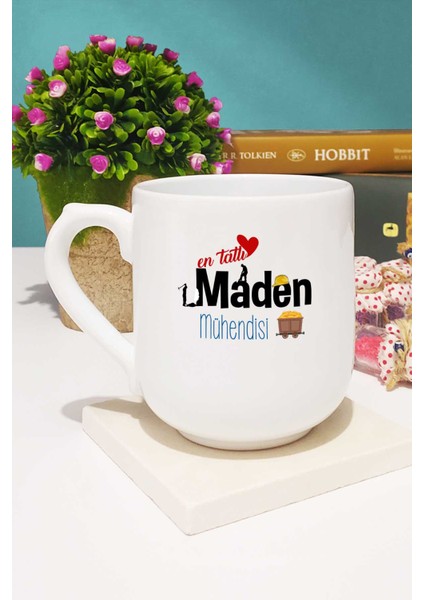 En Tatlı Maden Mühendisi Hediye Kupa Bardak Oval