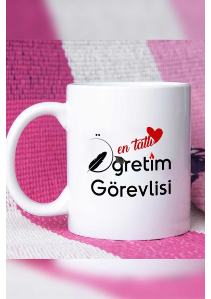 En Tatlı Öğretim Görevlisi Kupa Bardak Beyaz modelleri