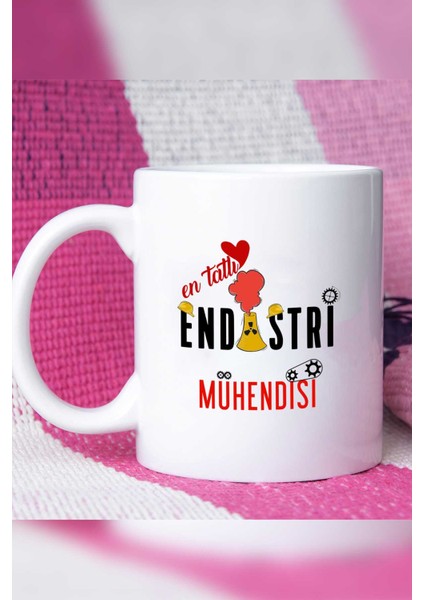 En Tatlı Endüstri Mühendisi Hediye Kupa Bardak Beyaz modelleri