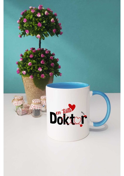 En Tatlı Doktor Kupa Bardak Mavi