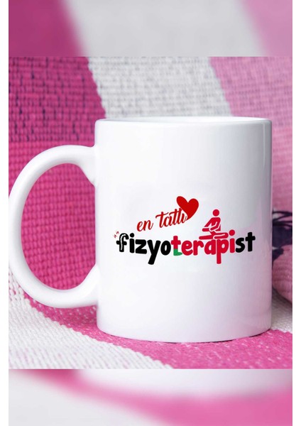 En Tatlı Fizyoterapist Kupa Bardak Beyaz