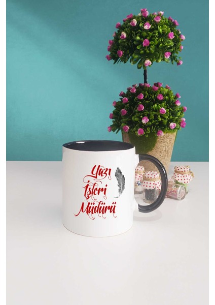 Yazı Işleri Müdürü Hediye Kupa Bardak Siyah fiyatları