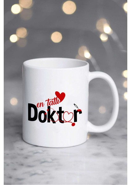 En Tatlı Doktor Kupa Bardak Beyaz