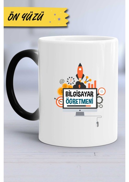 Bilgisayar Öğretmeni Kupa Bardak Sihirli