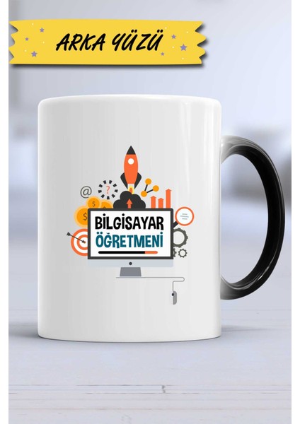 Bilgisayar Öğretmeni Kupa Bardak Sihirli