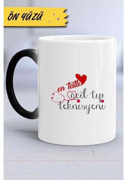 En Tatlı Acil Tıp Teknisyeni Kupa Bardak Sihirli
