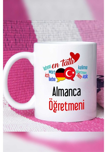 En Tatlı Almanca Öğretmeni Kupa Bardak Beyaz