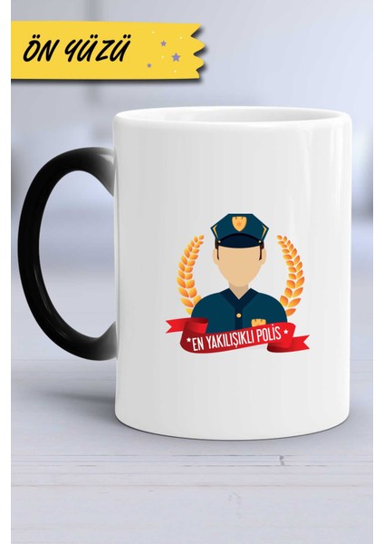 Erkek Polise Hediye Kupa Bardak Sihirli fırsatları