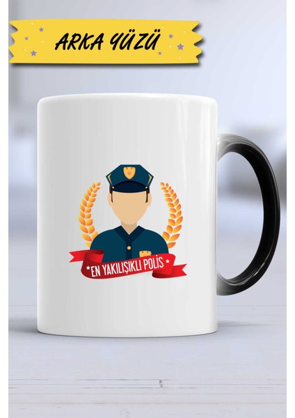 Erkek Polise Hediye Kupa Bardak Sihirli indirimleri