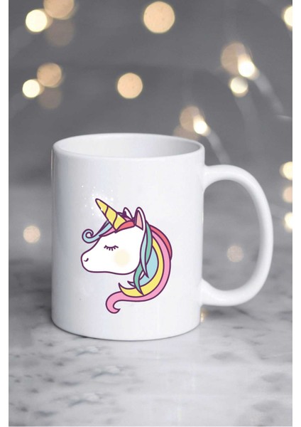 Unicorn Hediye Kupa Bardak Beyaz fiyatları
