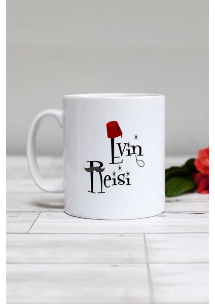 Evin Reisi Kupa Bardak Beyaz