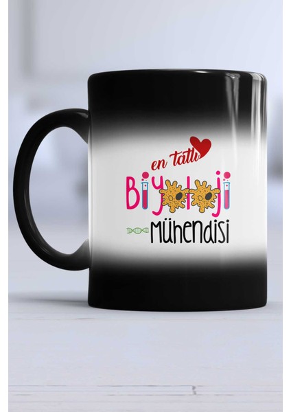 En Tatlı Biyoloji Mühendisi Hediye Kupa Bardak Sihirli