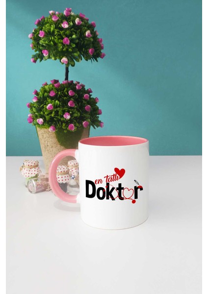 En Tatlı Doktor Kupa Bardak Pembe