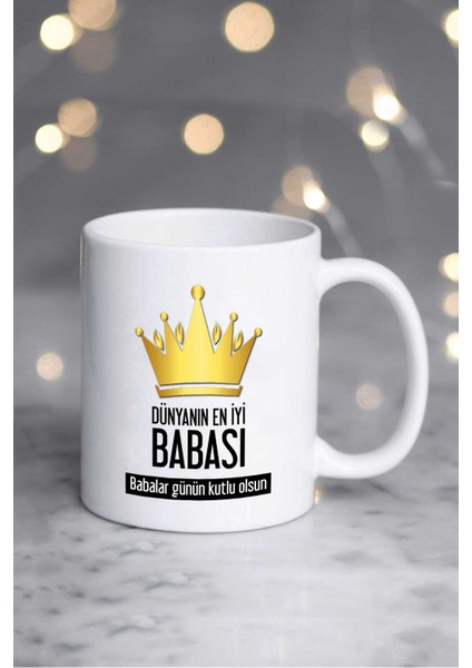 Babalar Günü Hediyesi Kupa Bardak Beyaz fiyatları