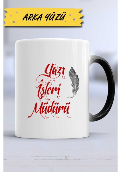 Yazı Işleri Müdürü Hediye Kupa Bardak Sihirli indirimleri