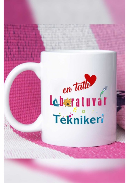 En Tatlı Laboratuvar Teknikeri Hediye Kupa Bardak Beyaz modelleri