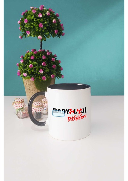 Radyoloji Teknikeri Hediye Kupa Bardak Siyah