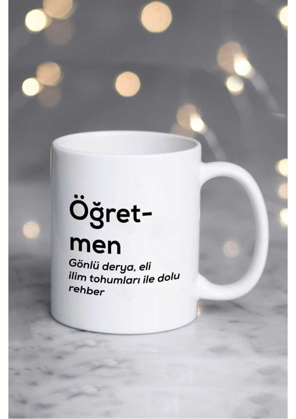 Öğretmenler Günü Hediyesi Kupa Bardak Beyaz fiyatları