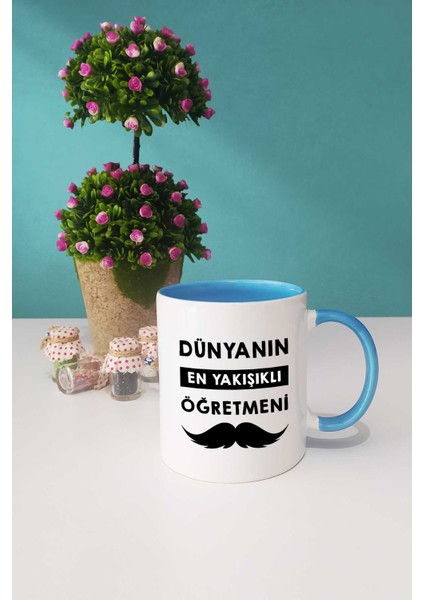 Dünyanın En Yakışıklı Öğretmeni Kupa Bardak Mavi fiyatları