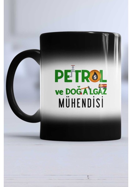 Petrol ve Doğalgaz Mühendisi Kupa Bardak Sihirli