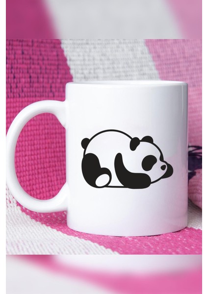 Uykucu Panda Kupa Bardak Beyaz modelleri