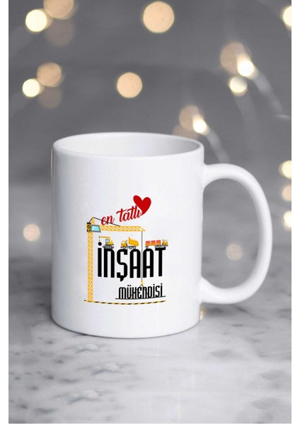 En Tatlı Inşaat Mühendisi Hediye Kupa Bardak Beyaz fiyatları