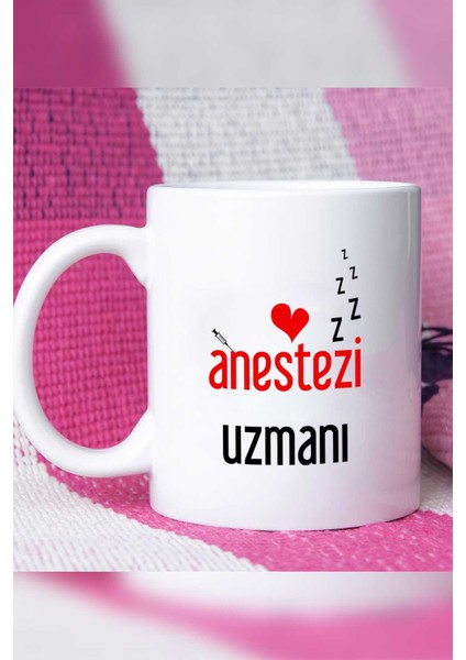 Anestezi Uzmanı Kupa Bardak Beyaz modelleri